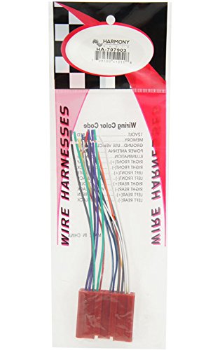 Harmony Audio Compatible With 2004 2013 Mazda 3 Ha 707903 Radio Harness Adapter Plug